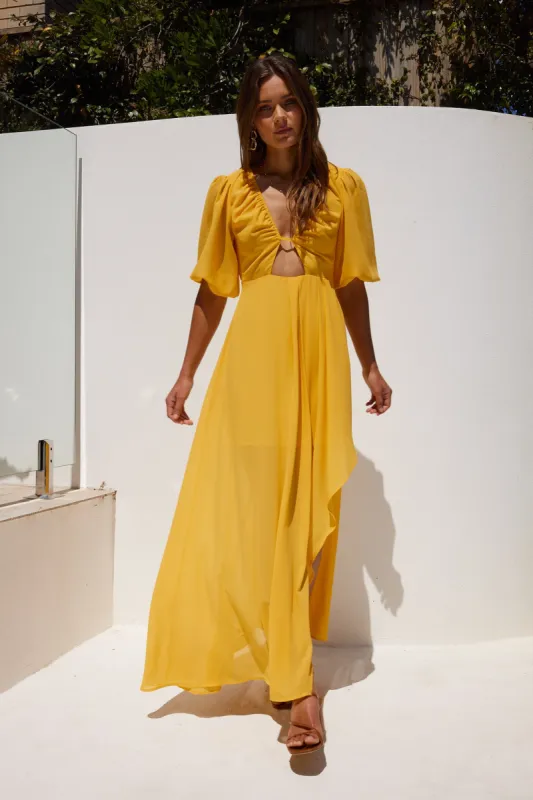 Delarina Dress - Mango sold by Esther & Co
