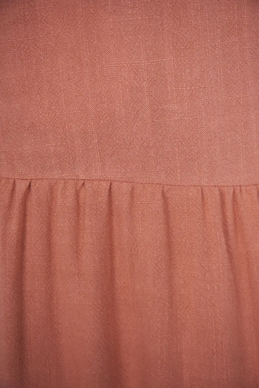 Lydia Dress - Rust sold by Esther & Co product image thumbnail 5