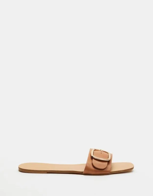Gusta Sandals - Sugar Brown sold by Esther & Co