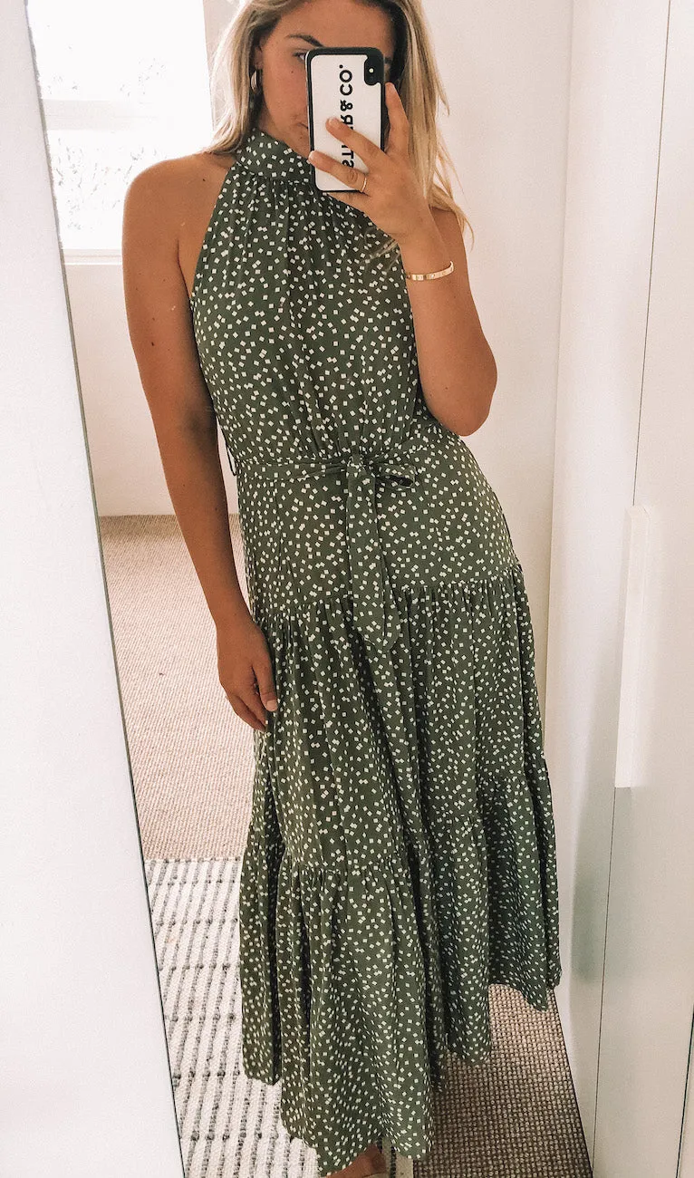 Tobi Dress - Sage Print sold by Esther & Co product image thumbnail 4