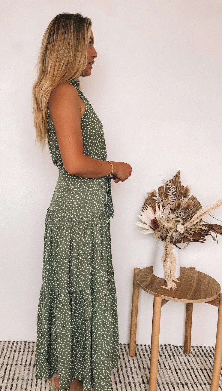 Tobi Dress - Sage Print sold by Esther & Co product image thumbnail 3