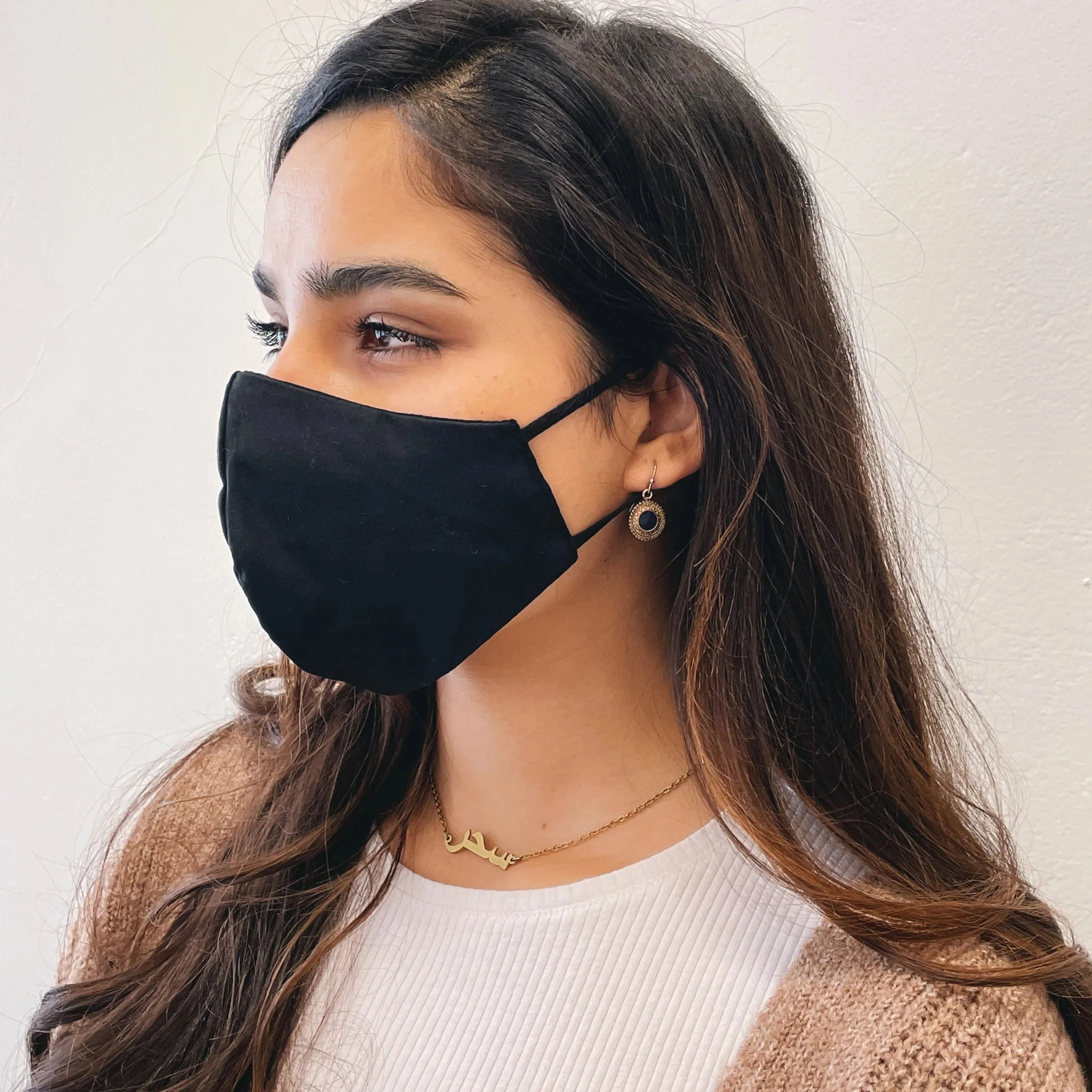 Face Mask - Black sold by Esther & Co product image thumbnail 2