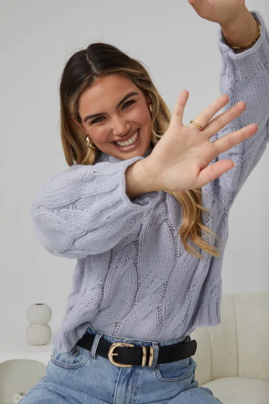 Hadi Knit - Grey sold by Esther & Co