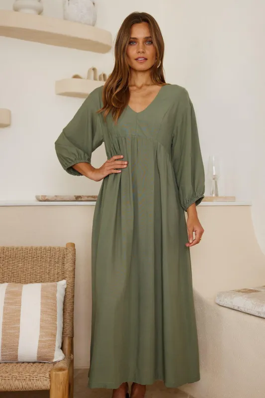Samarra Dress - Sage sold by Esther & Co