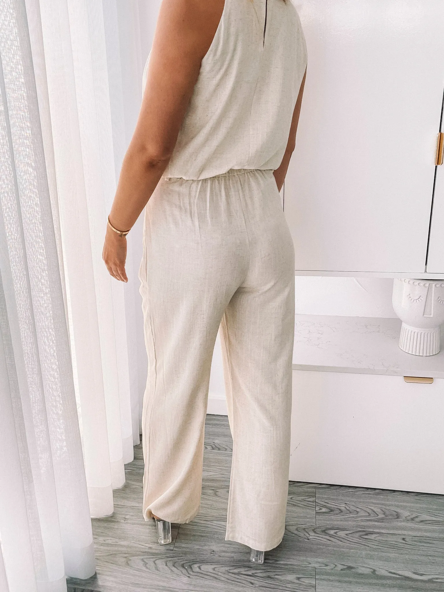 Lylia Pants - Beige sold by Esther & Co product image thumbnail 4