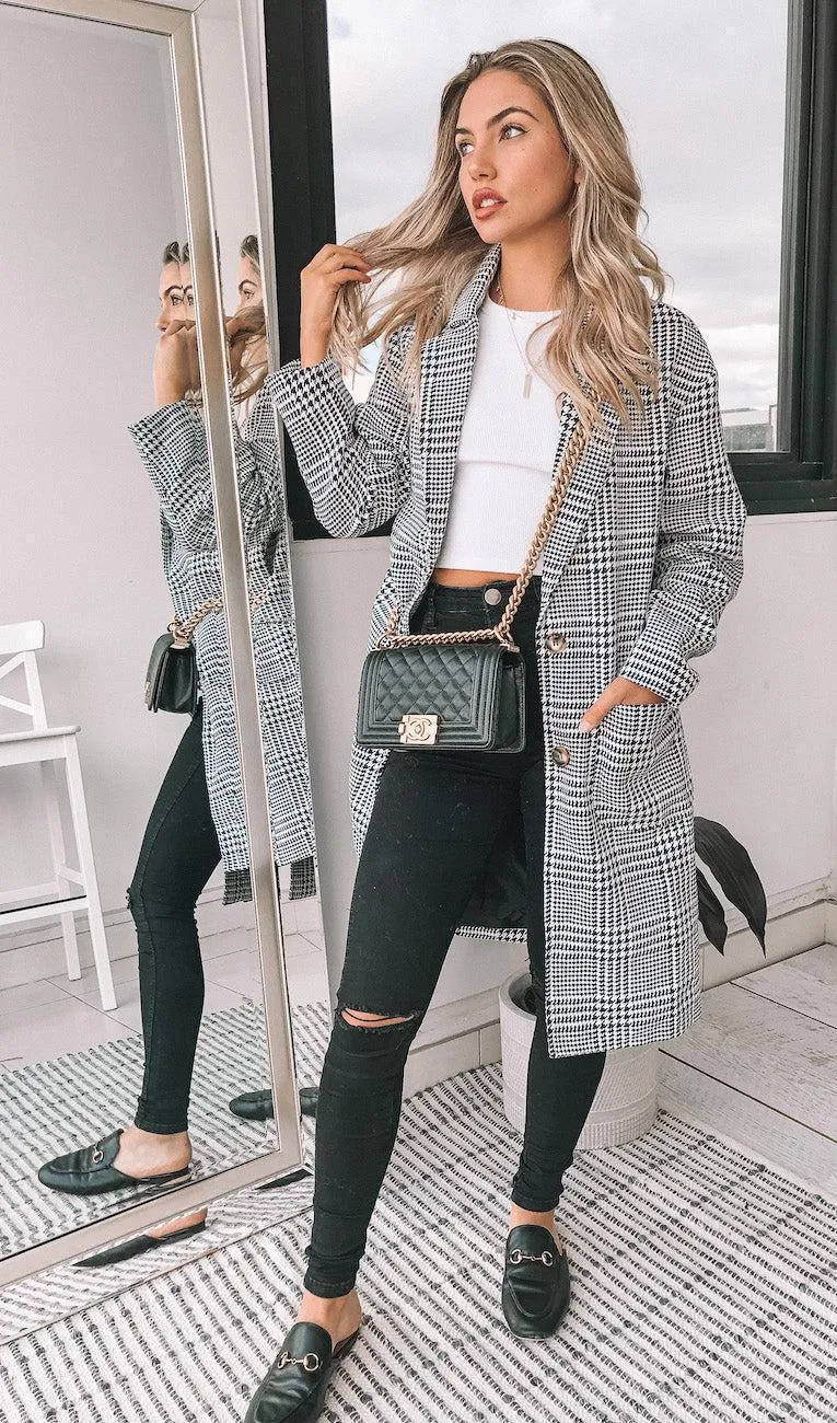 Polaris Coat - Print sold by Esther & Co