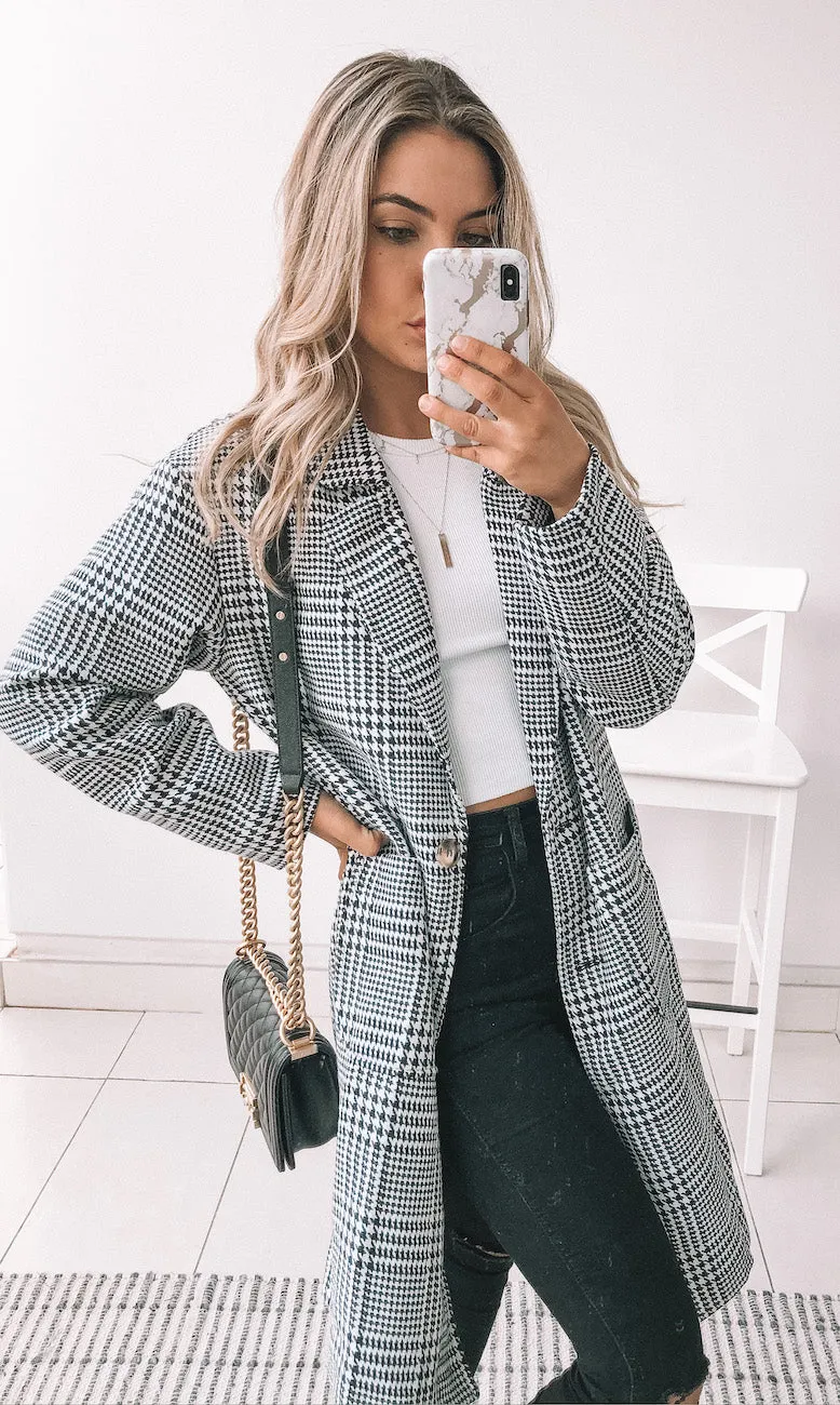 Polaris Coat - Print sold by Esther & Co product image thumbnail 3