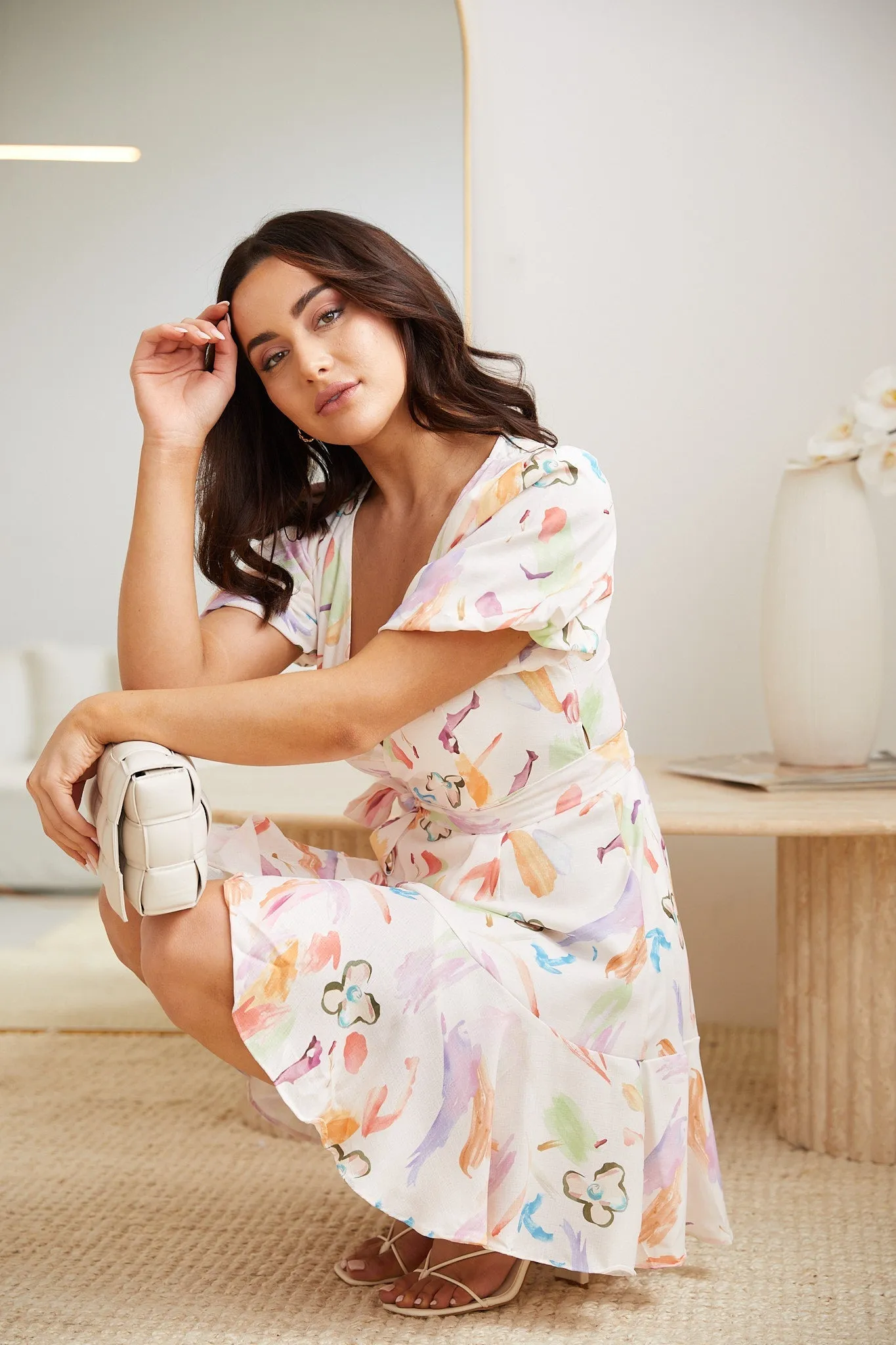 Alinor Dress - Multi Print sold by Esther & Co product image thumbnail 2