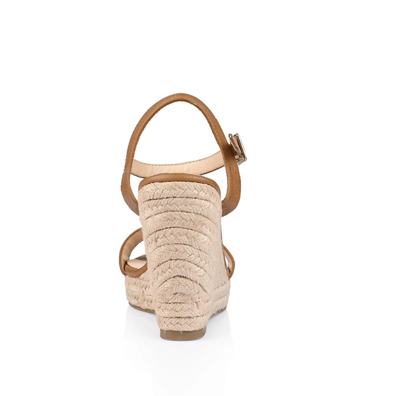 Amaya Wedges - Tan Softee sold by Esther & Co product image thumbnail 5