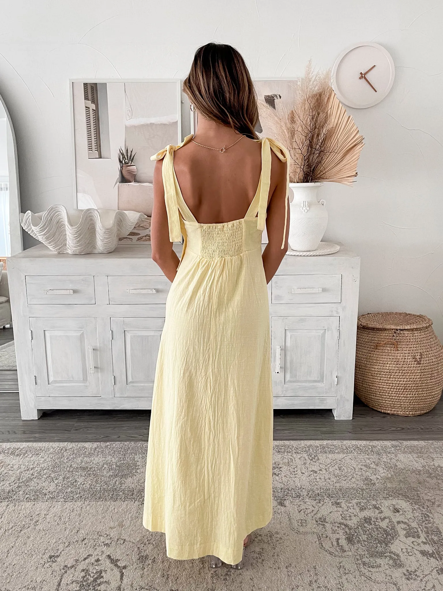 Sariah Dress - Yellow sold by Esther & Co product image thumbnail 5