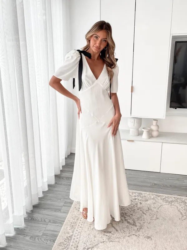 Elowise Dress - White sold by Esther & Co