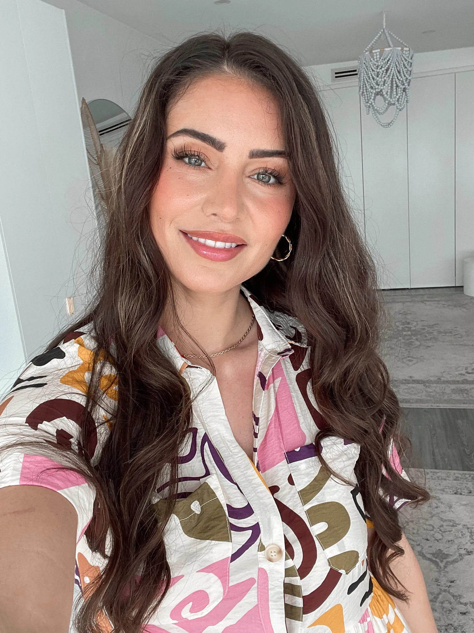 Francetta Dress - Multi Print sold by Esther & Co product image thumbnail 4