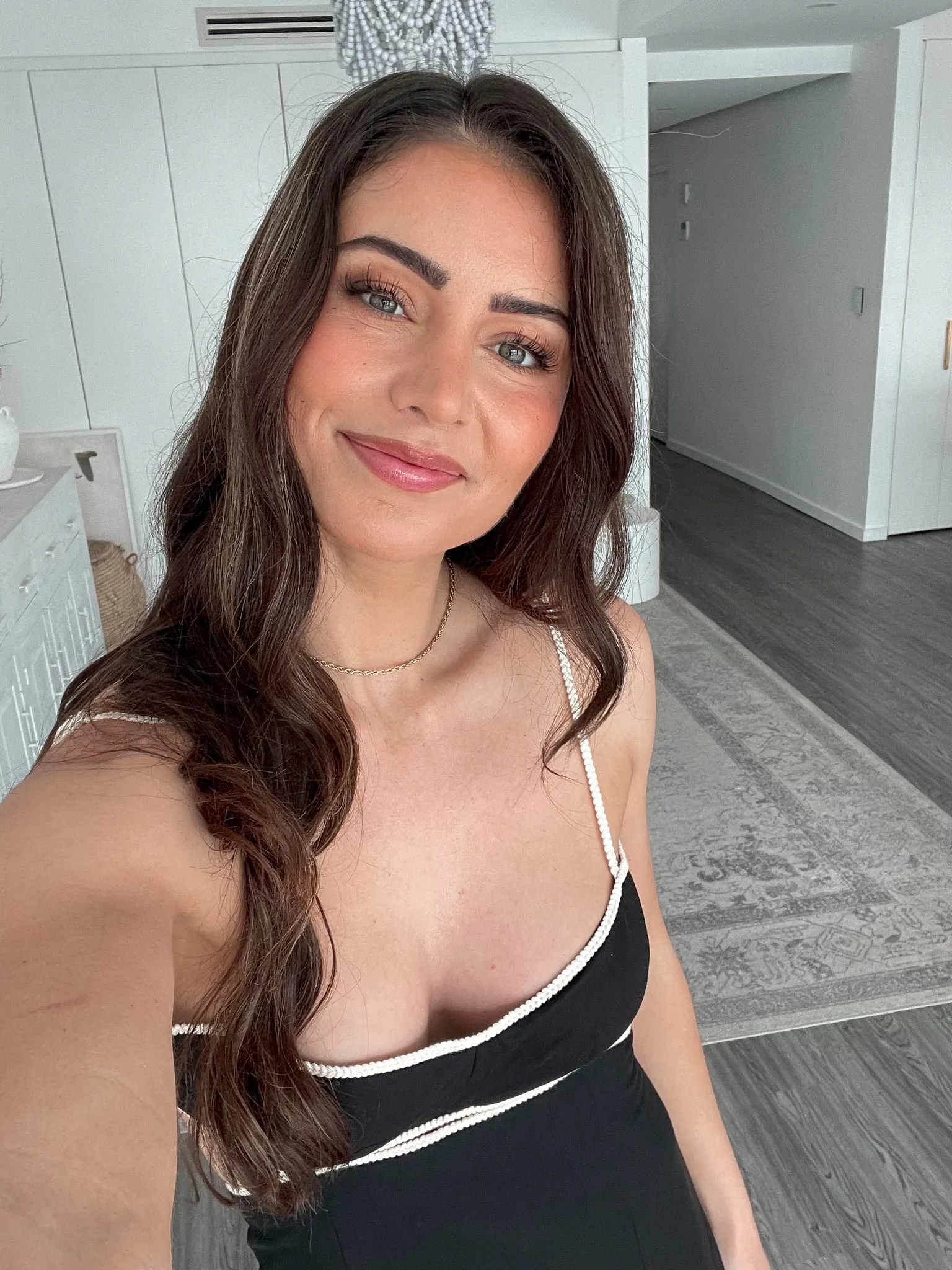 Vala Dress - Black Print sold by Esther & Co product image thumbnail 5