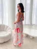 Carabella Dress - Multi Print sold by Esther & Co