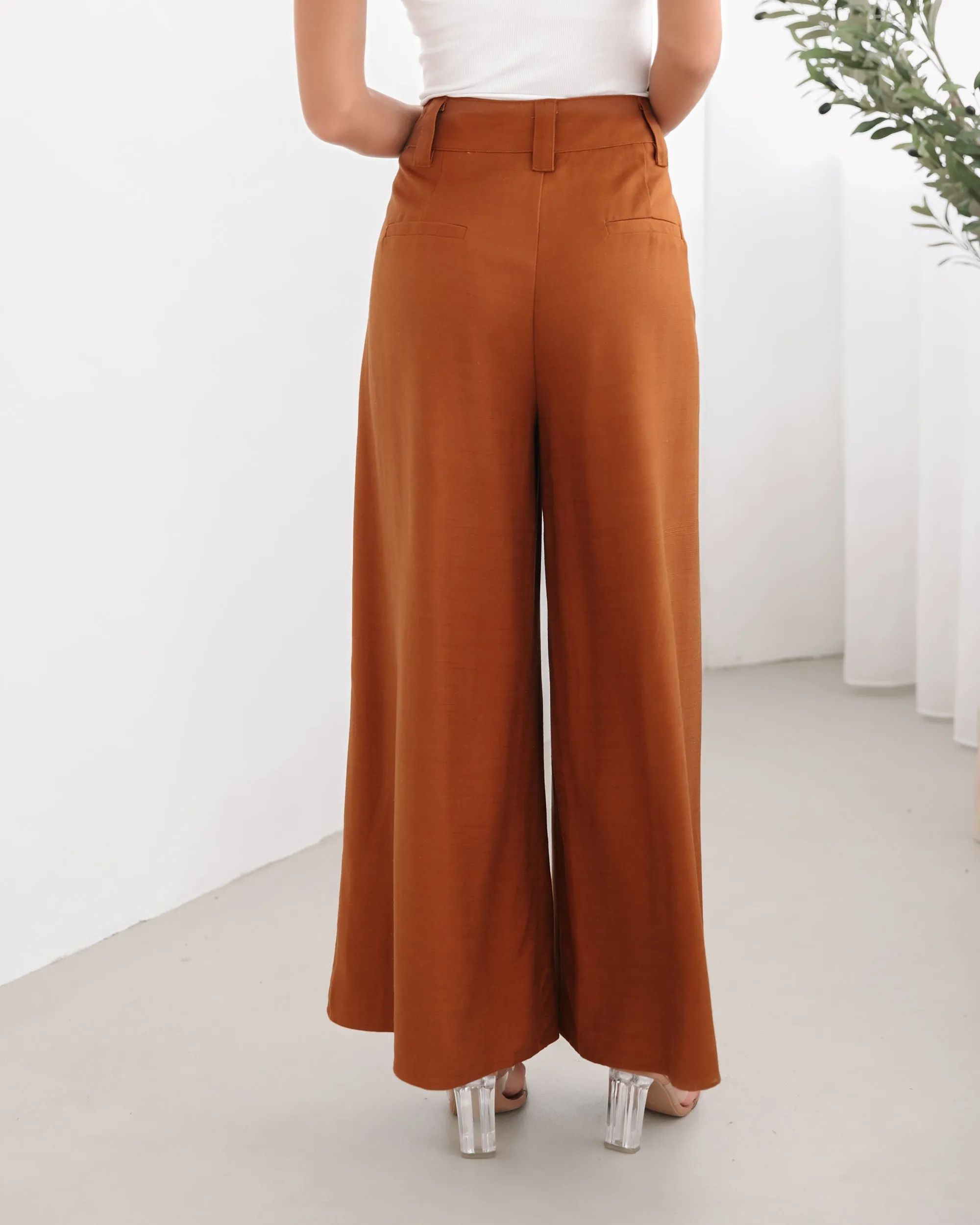Alka Pants - Camel sold by Esther & Co product image thumbnail 5