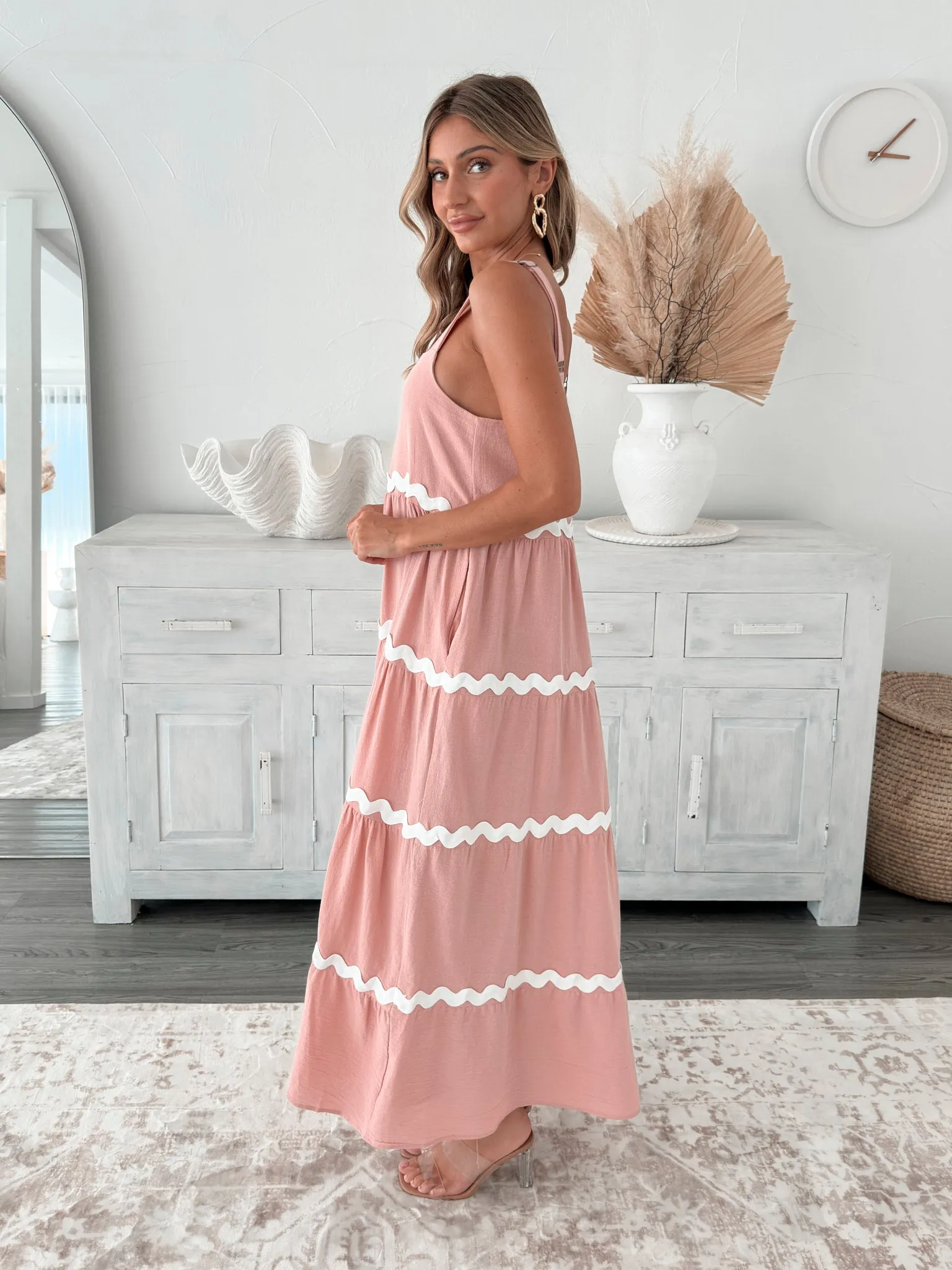 Taline Dress - Pink Multi sold by Esther & Co product image thumbnail 4