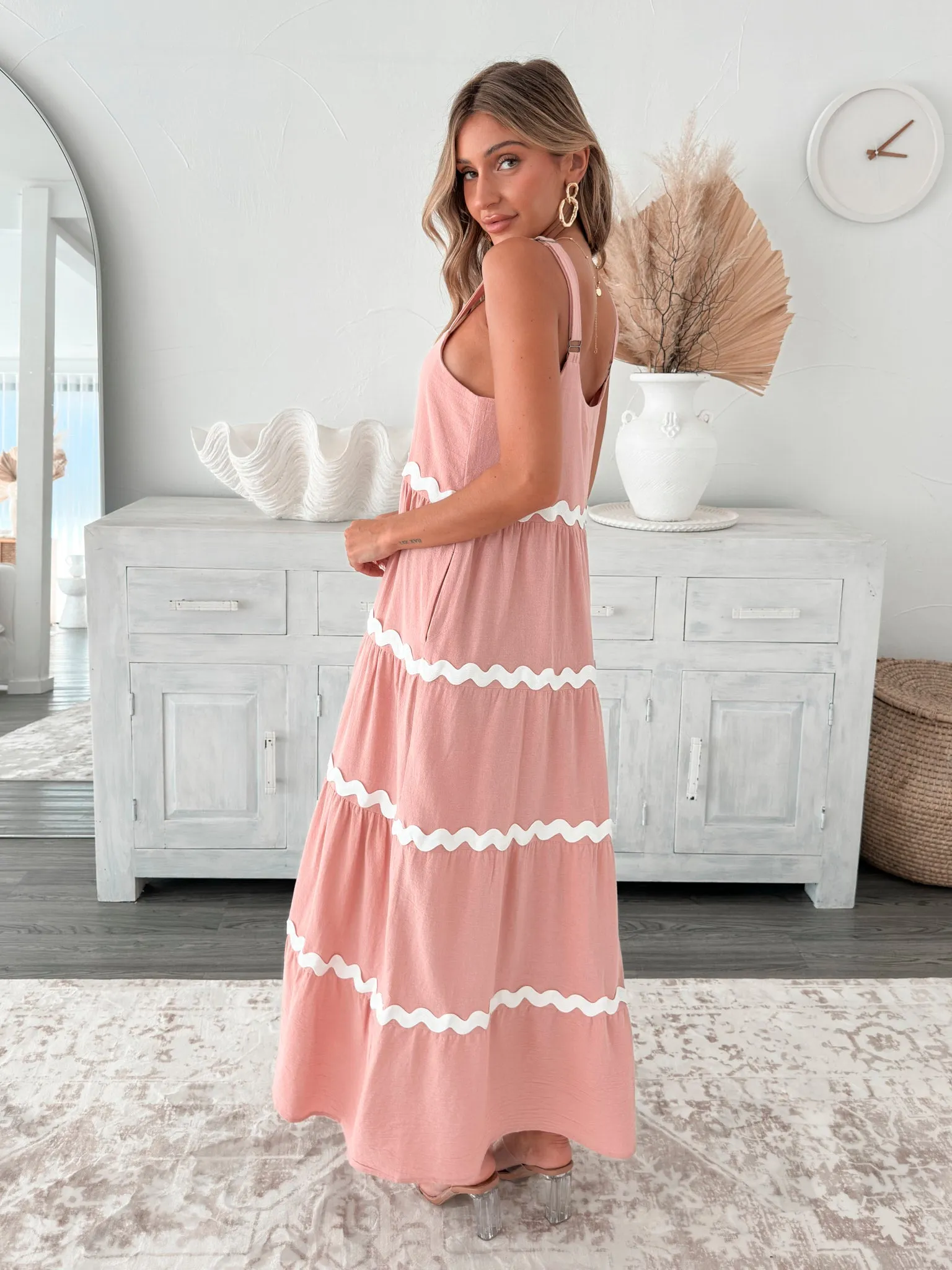 Taline Dress - Pink Multi sold by Esther & Co product image thumbnail 2