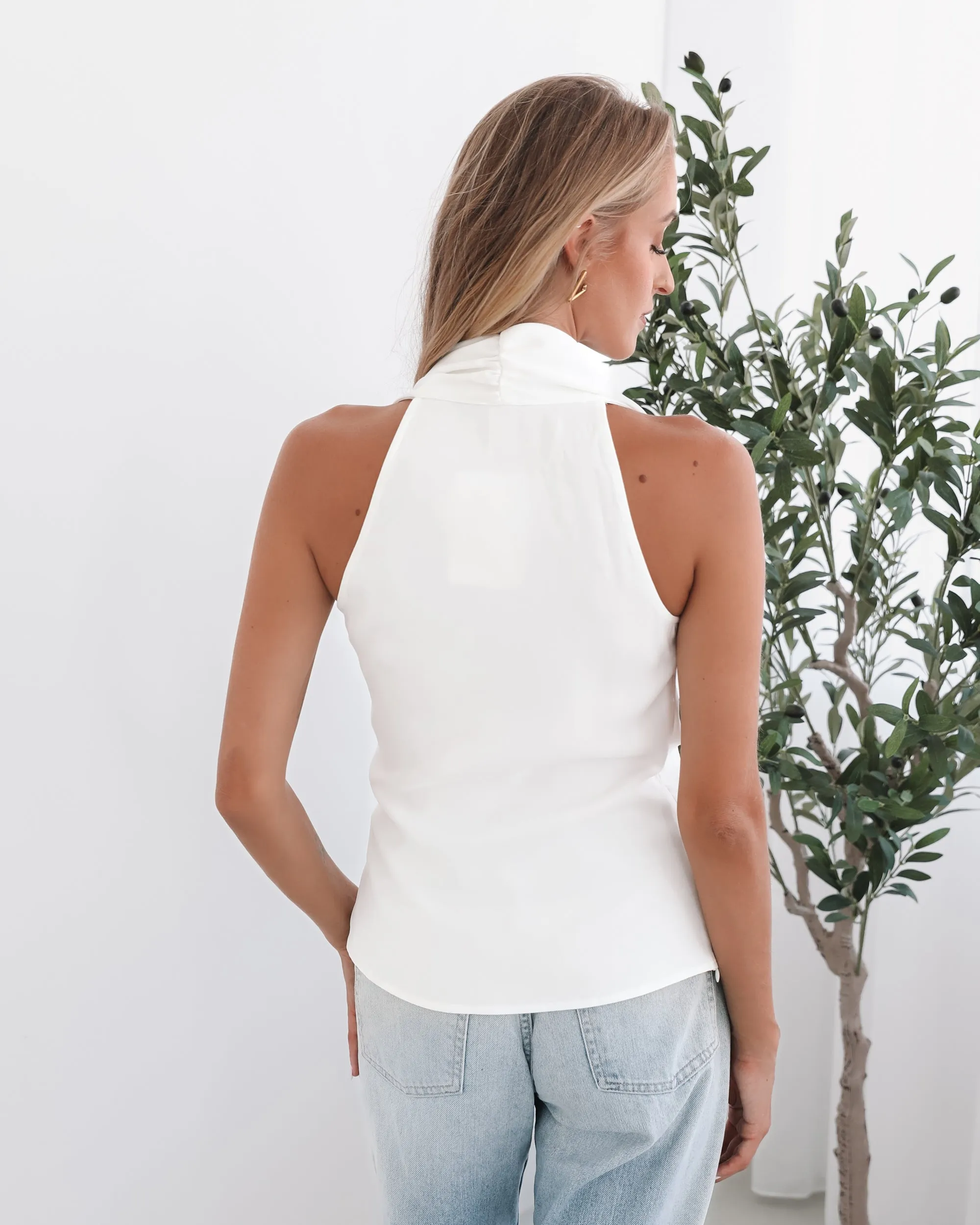 Vittoria Top - White sold by Esther & Co product image thumbnail 3