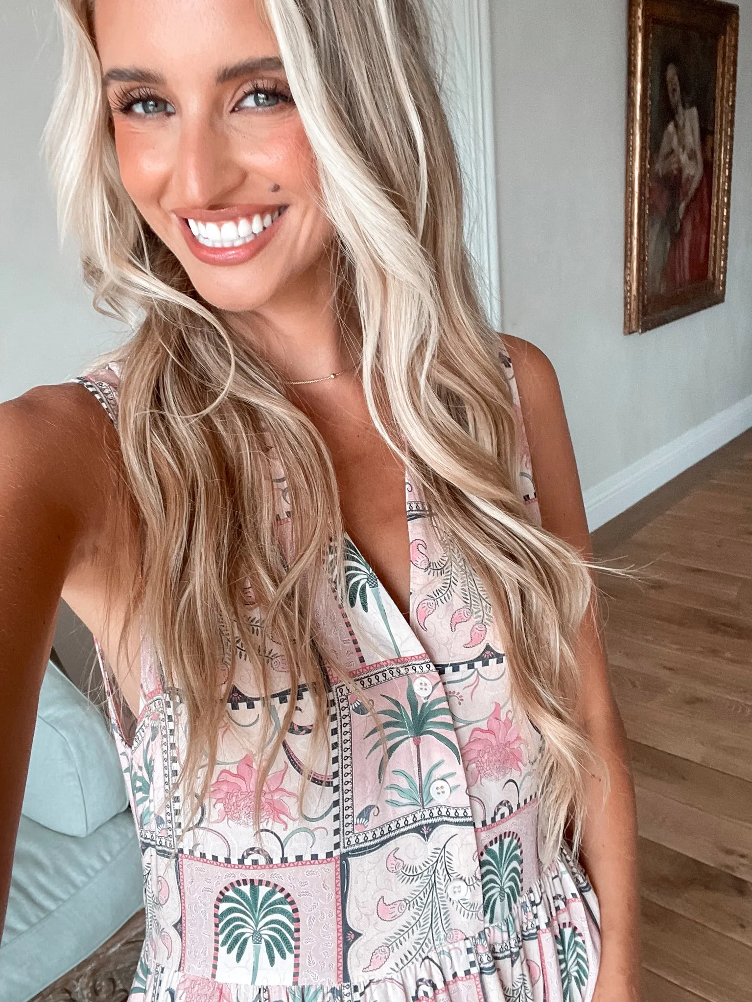 Marisca Dress - Pink Print sold by Esther & Co product image thumbnail 5