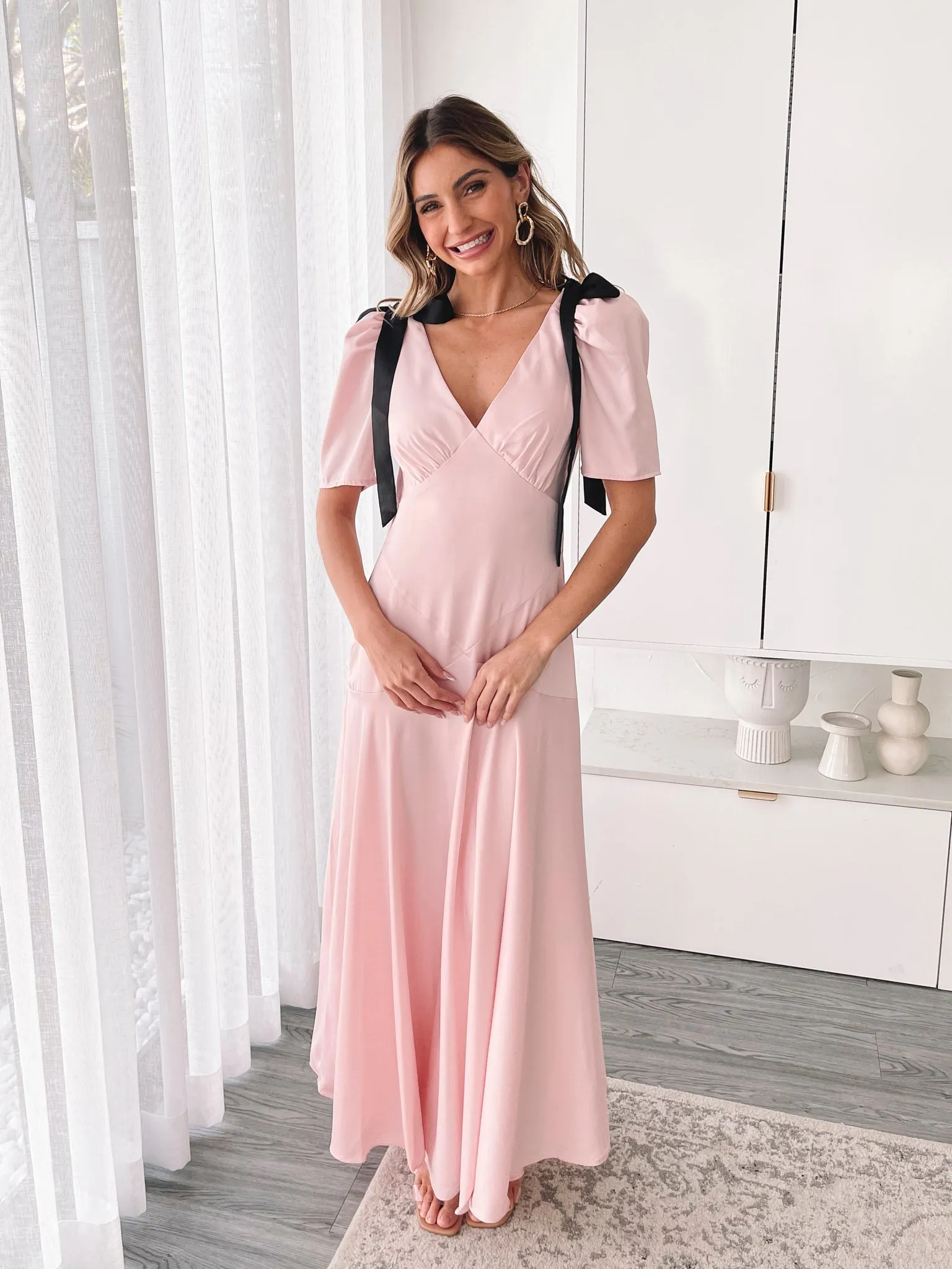 Elowise Dress - Pink sold by Esther & Co