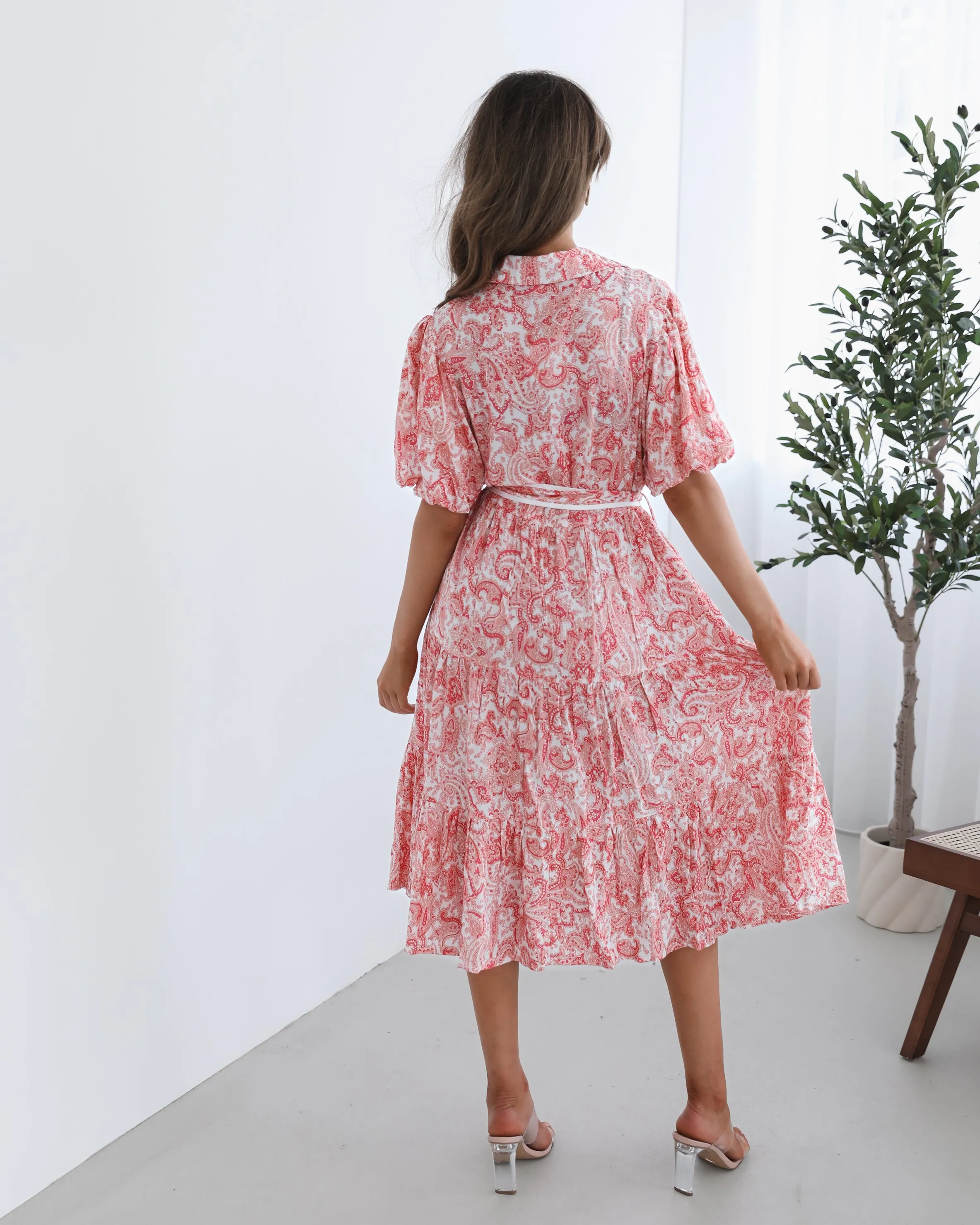 Reign Dress - Pink Print sold by Esther & Co product image thumbnail 3