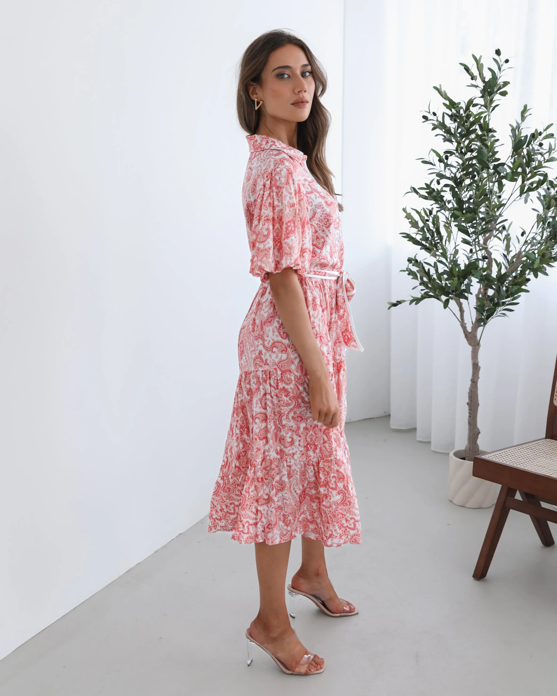 Reign Dress - Pink Print sold by Esther & Co product image thumbnail 2