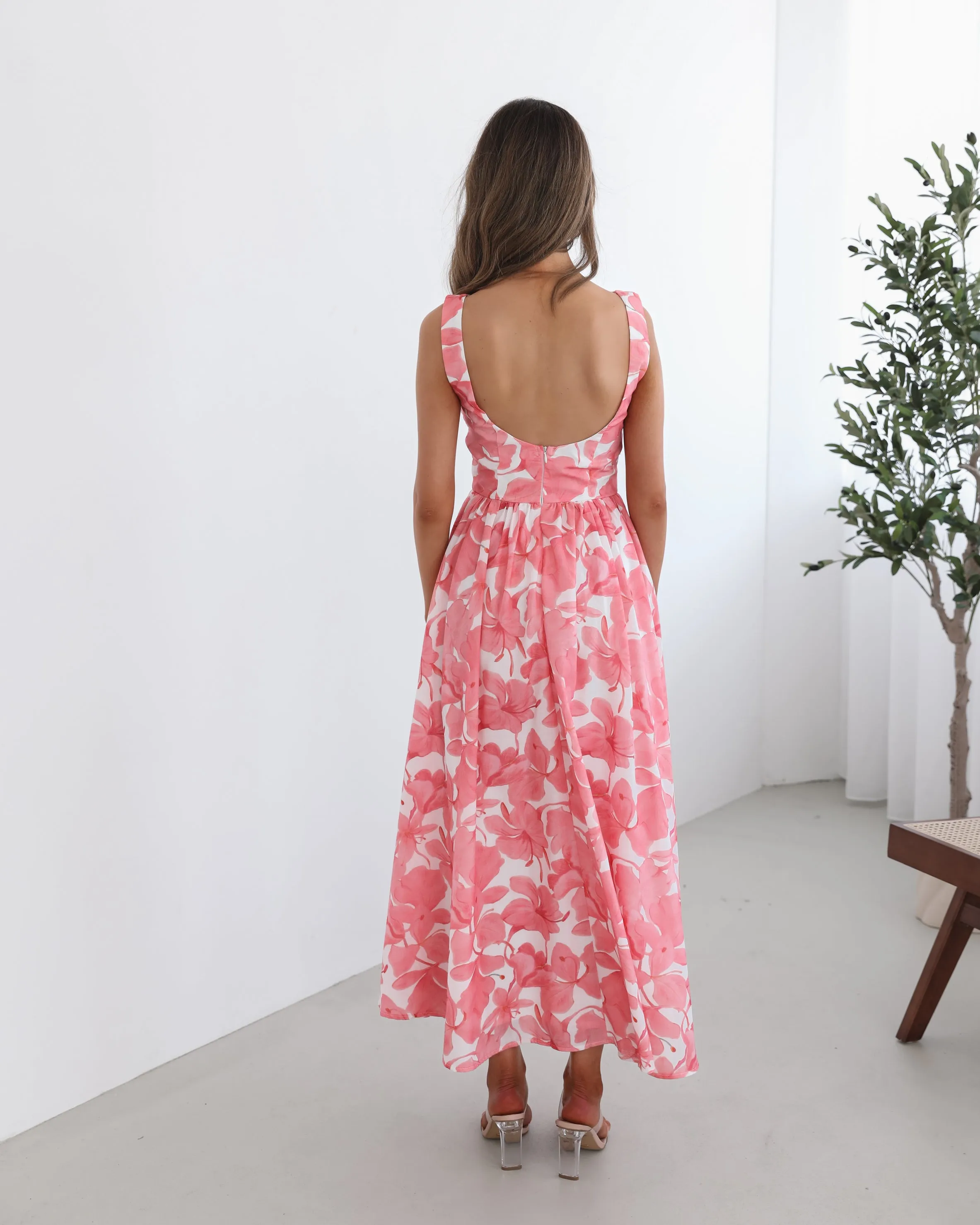 Whitley Dress - Pink Floral sold by Esther & Co product image thumbnail 3