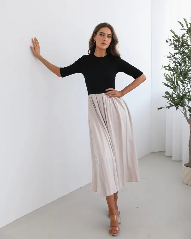 Jaliyah Dress - White Multi sold by Esther & Co