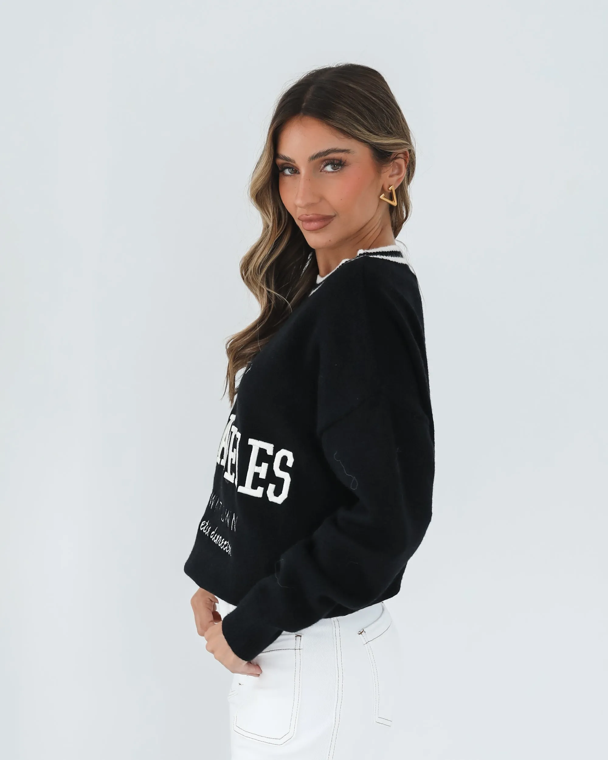 Kanoe Knit - Black Print sold by Esther & Co product image thumbnail 2