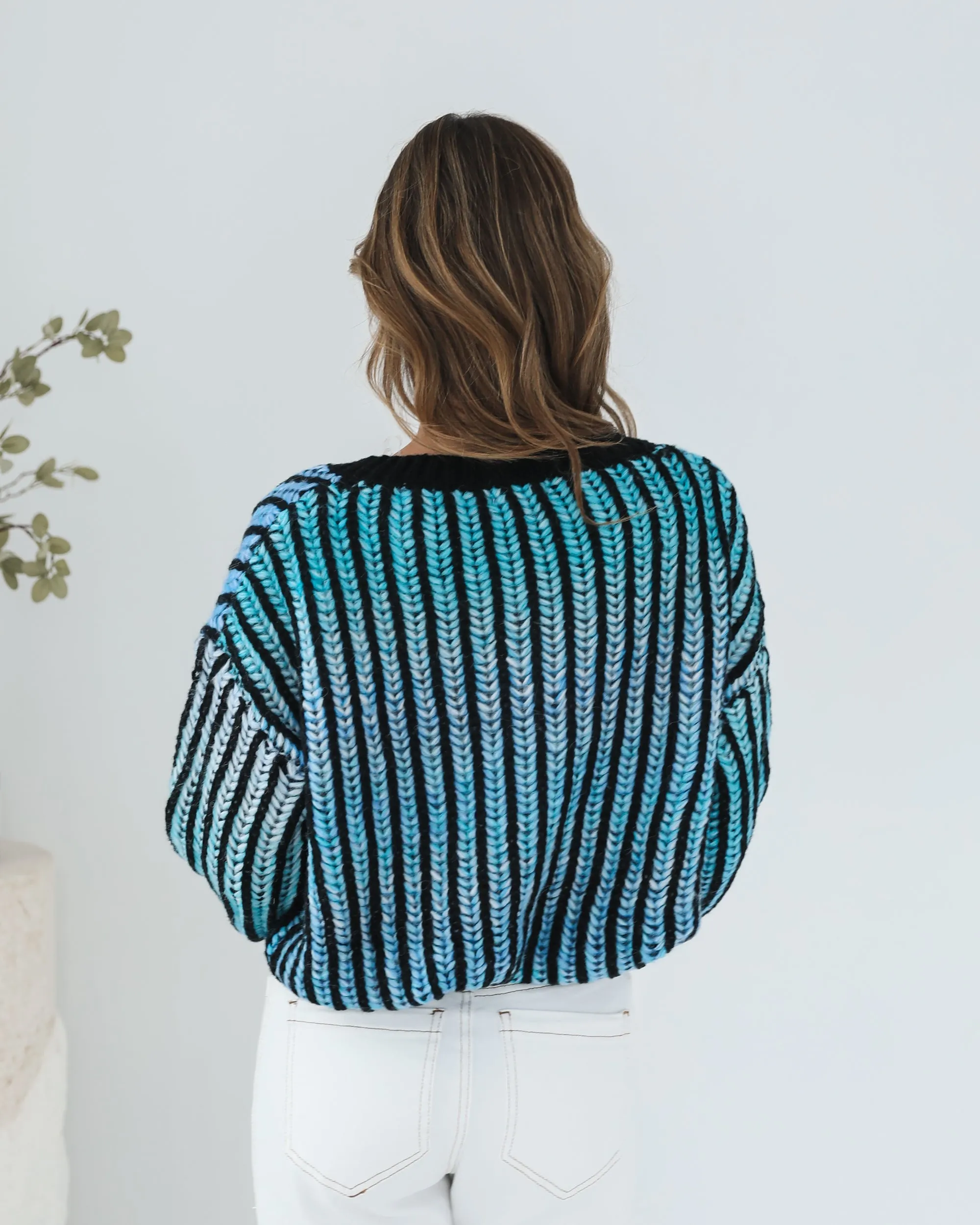 Daleena Knit - Blue Multi sold by Esther & Co product image thumbnail 3