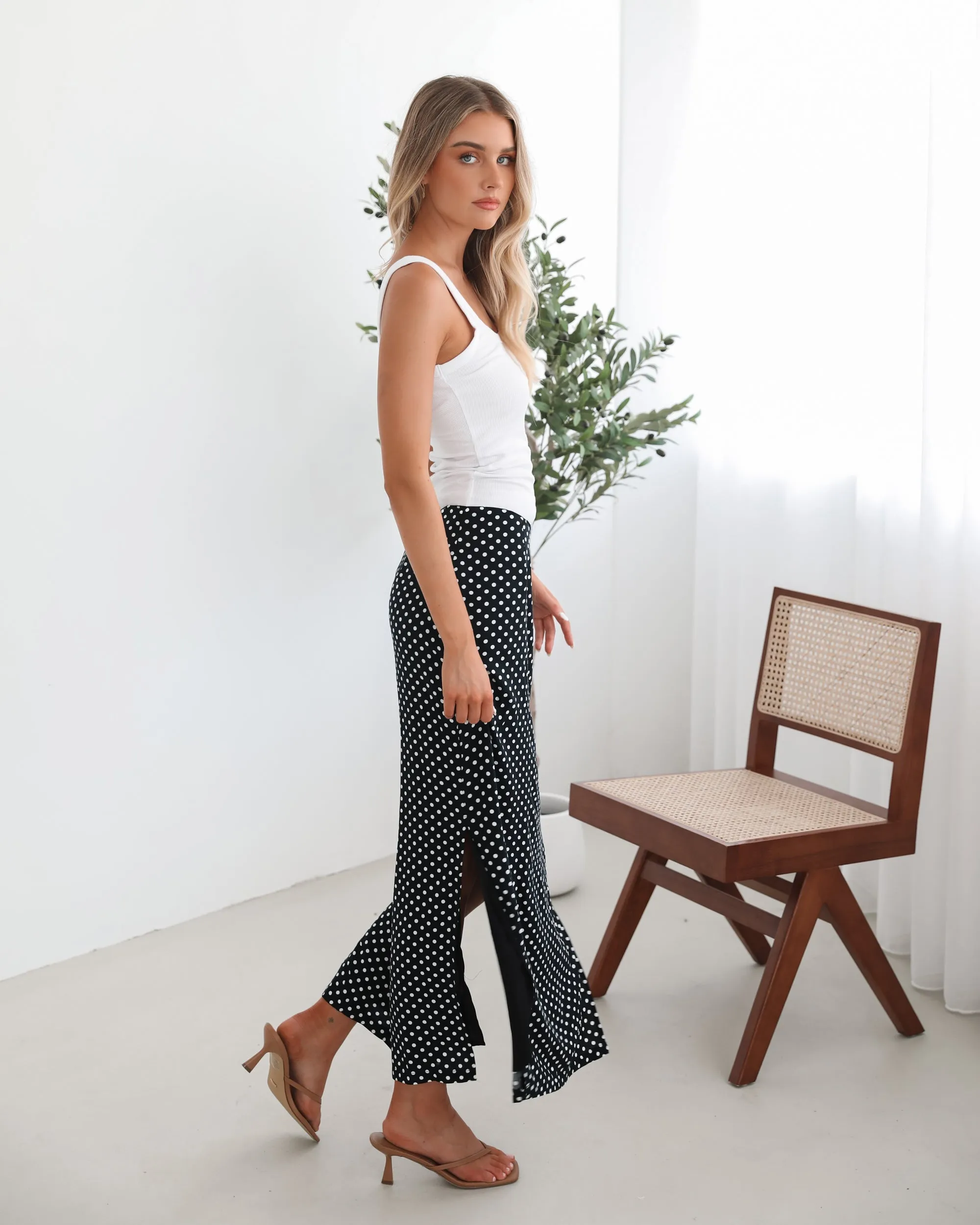 Jeannette Skirt - Black Spot sold by Esther & Co product image thumbnail 4