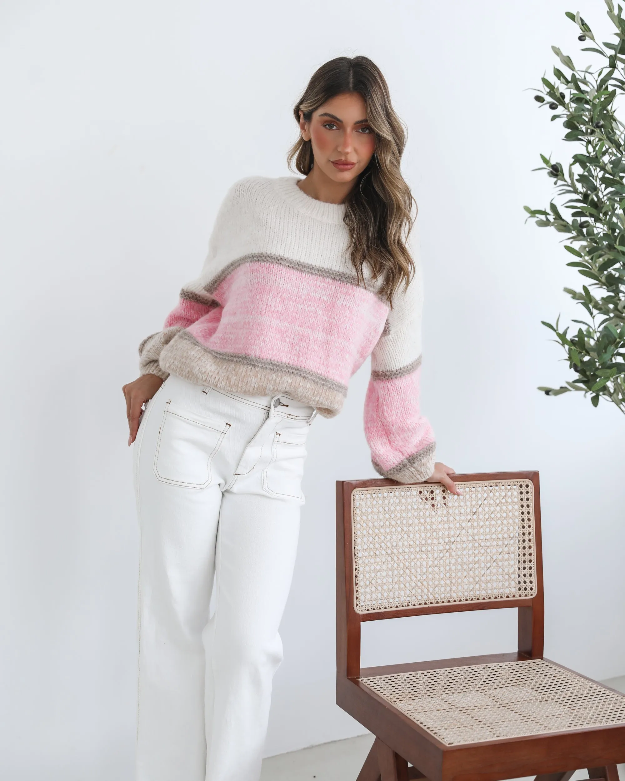 Maysam Knit - Pink Multi sold by Esther & Co product image thumbnail 5