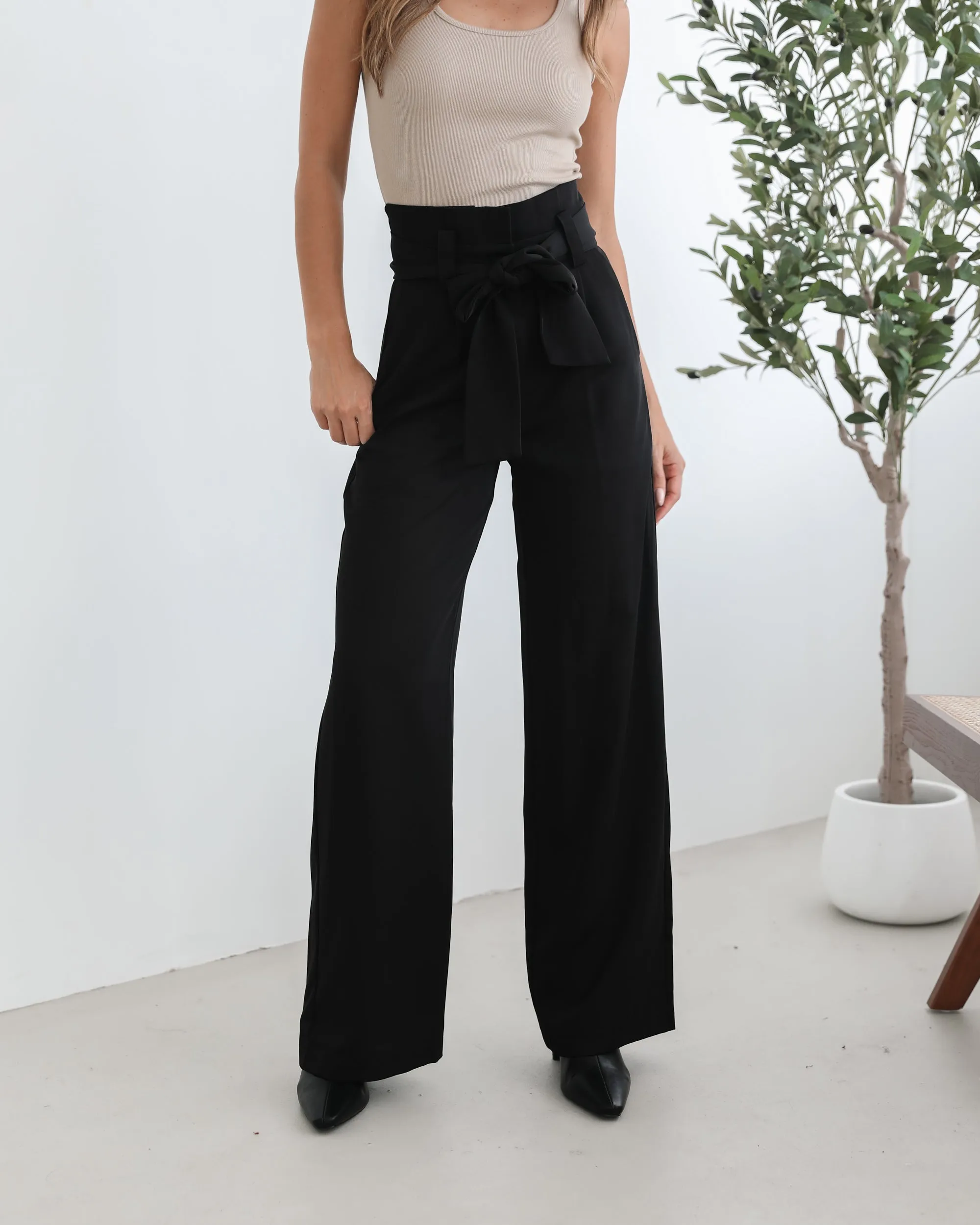 Alma Pants - Black sold by Esther & Co