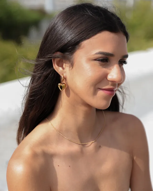 Romilly Earrings - Gold sold by Esther & Co