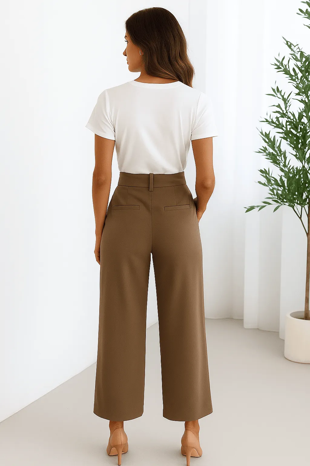 Alma Pants - Ashbrown sold by Esther & Co product image thumbnail 2