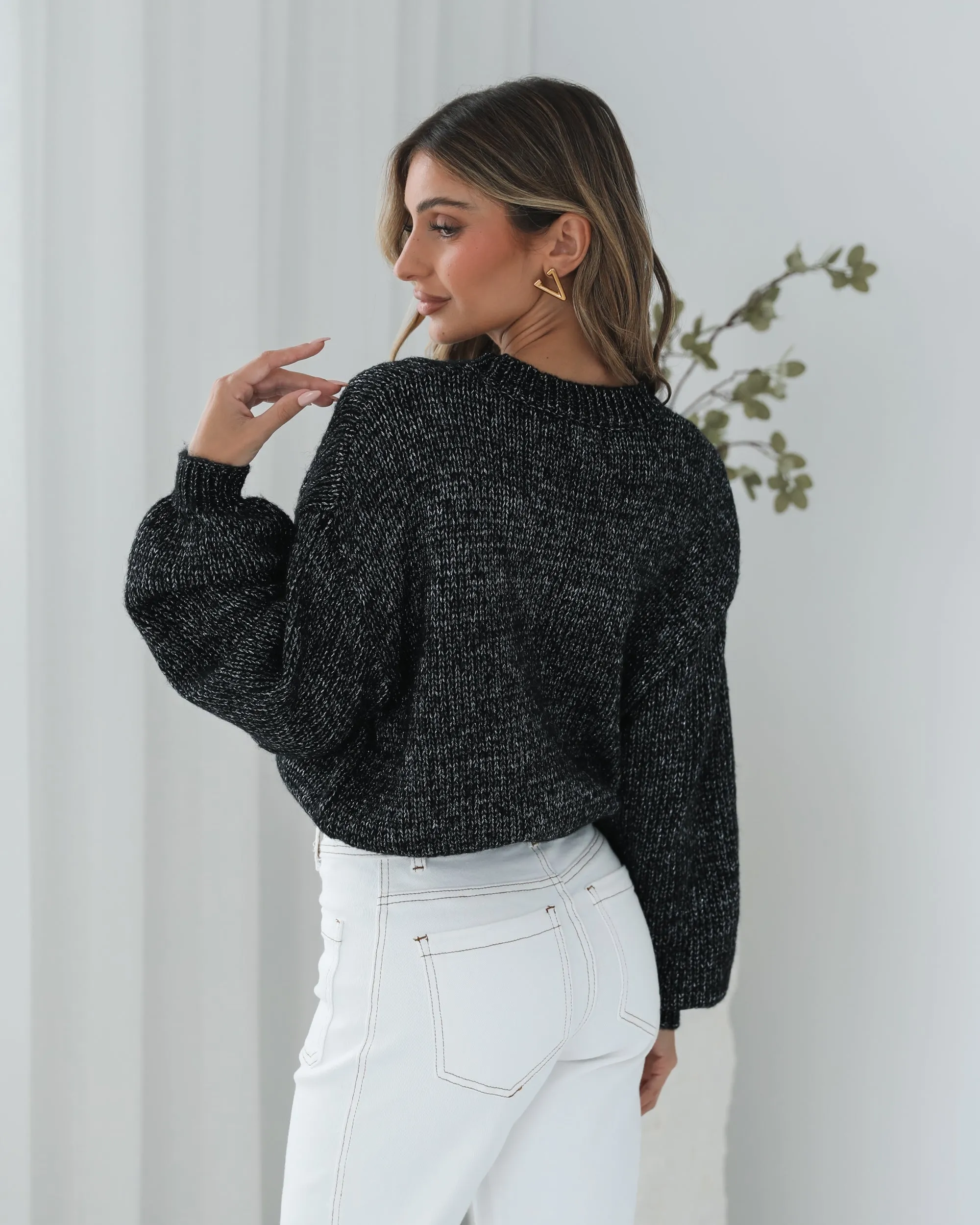 Havena Knit - Black sold by Esther & Co product image thumbnail 3