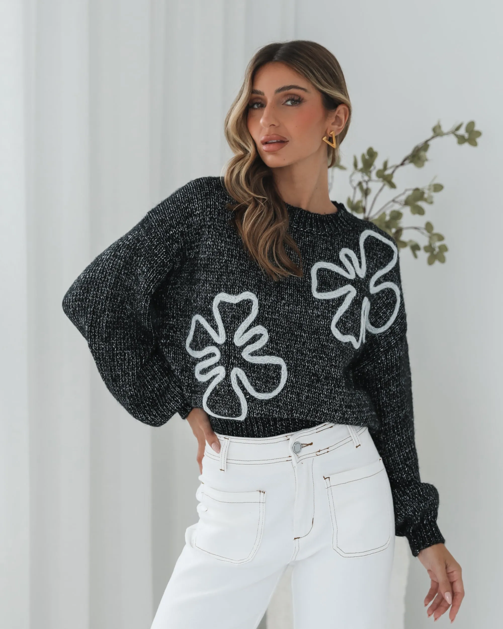 Havena Knit - Black sold by Esther & Co product image thumbnail 2