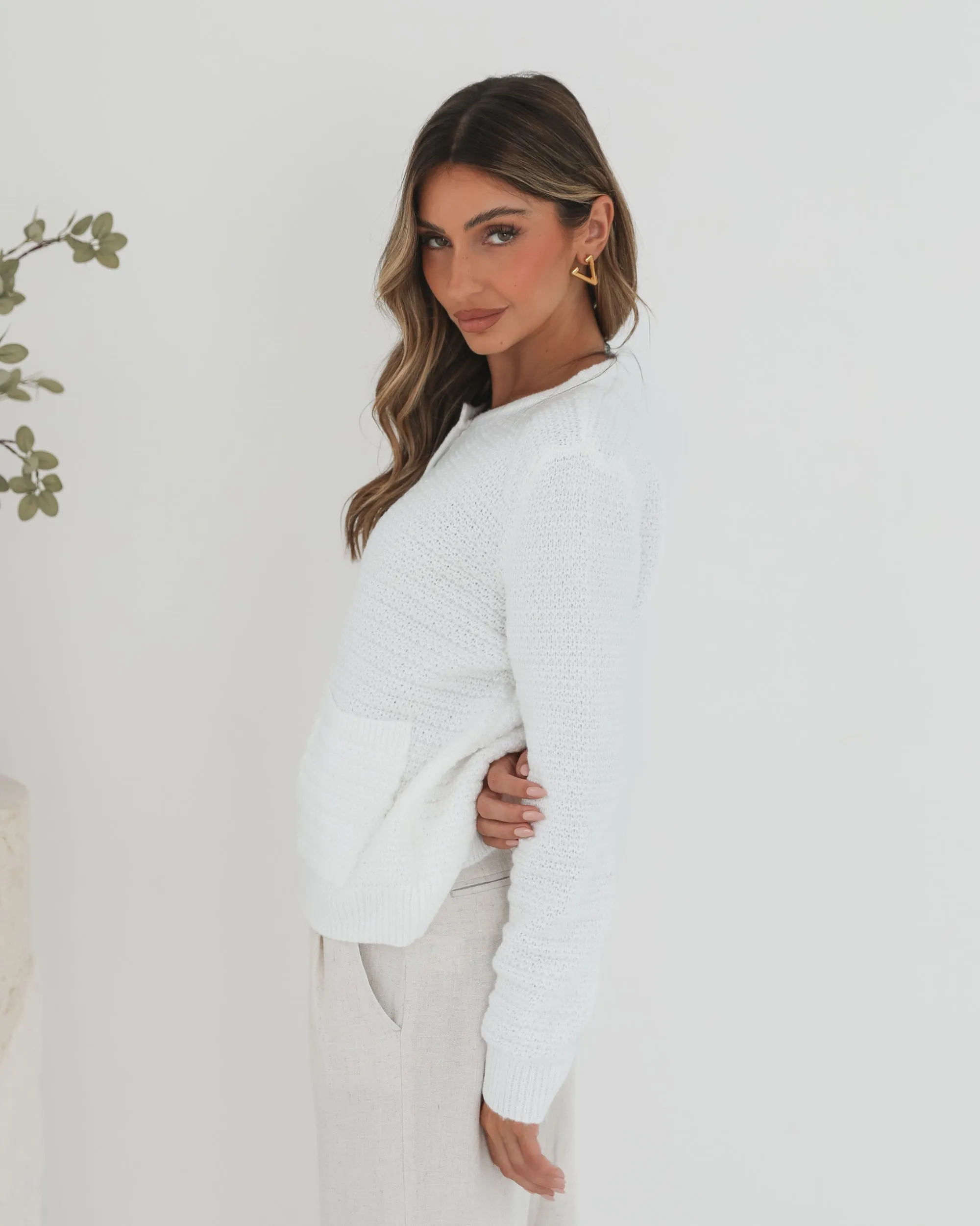 Anora Cardigan - White sold by Esther & Co product image thumbnail 4