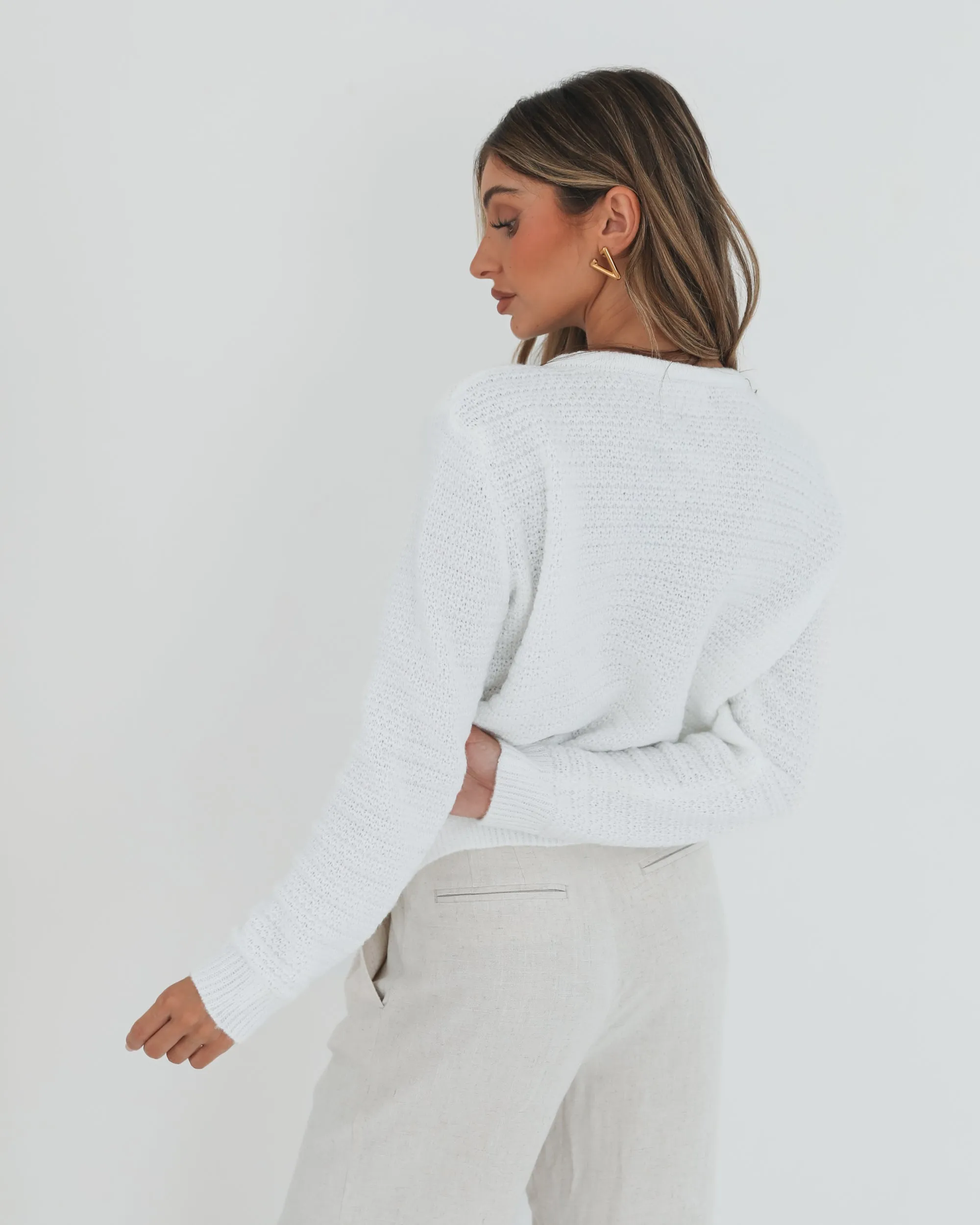 Anora Cardigan - White sold by Esther & Co product image thumbnail 5