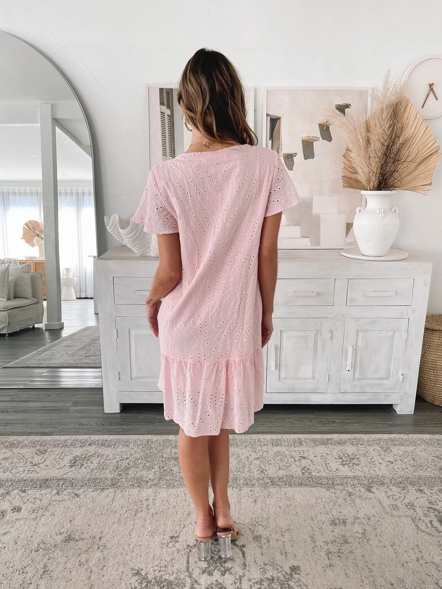 Karolina Dress - Pink sold by Esther & Co product image thumbnail 4
