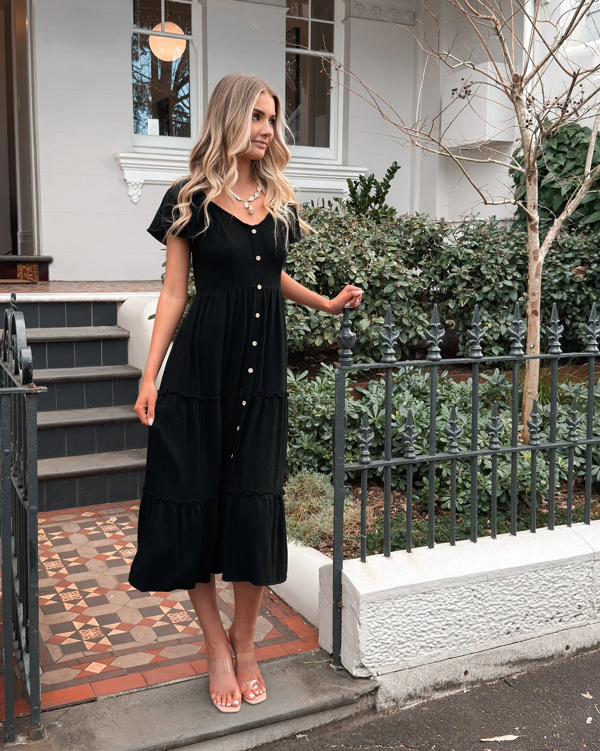 Celie Dress - Black sold by Esther & Co