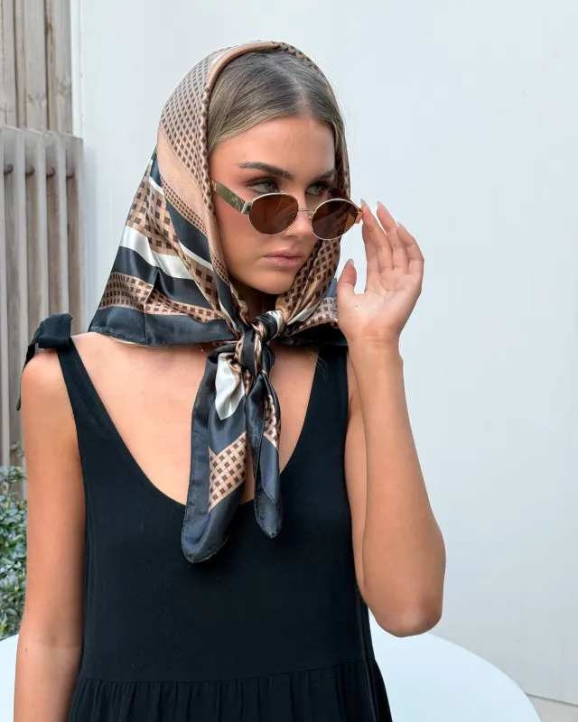 Valetta Head Scarf - Multi sold by Esther & Co