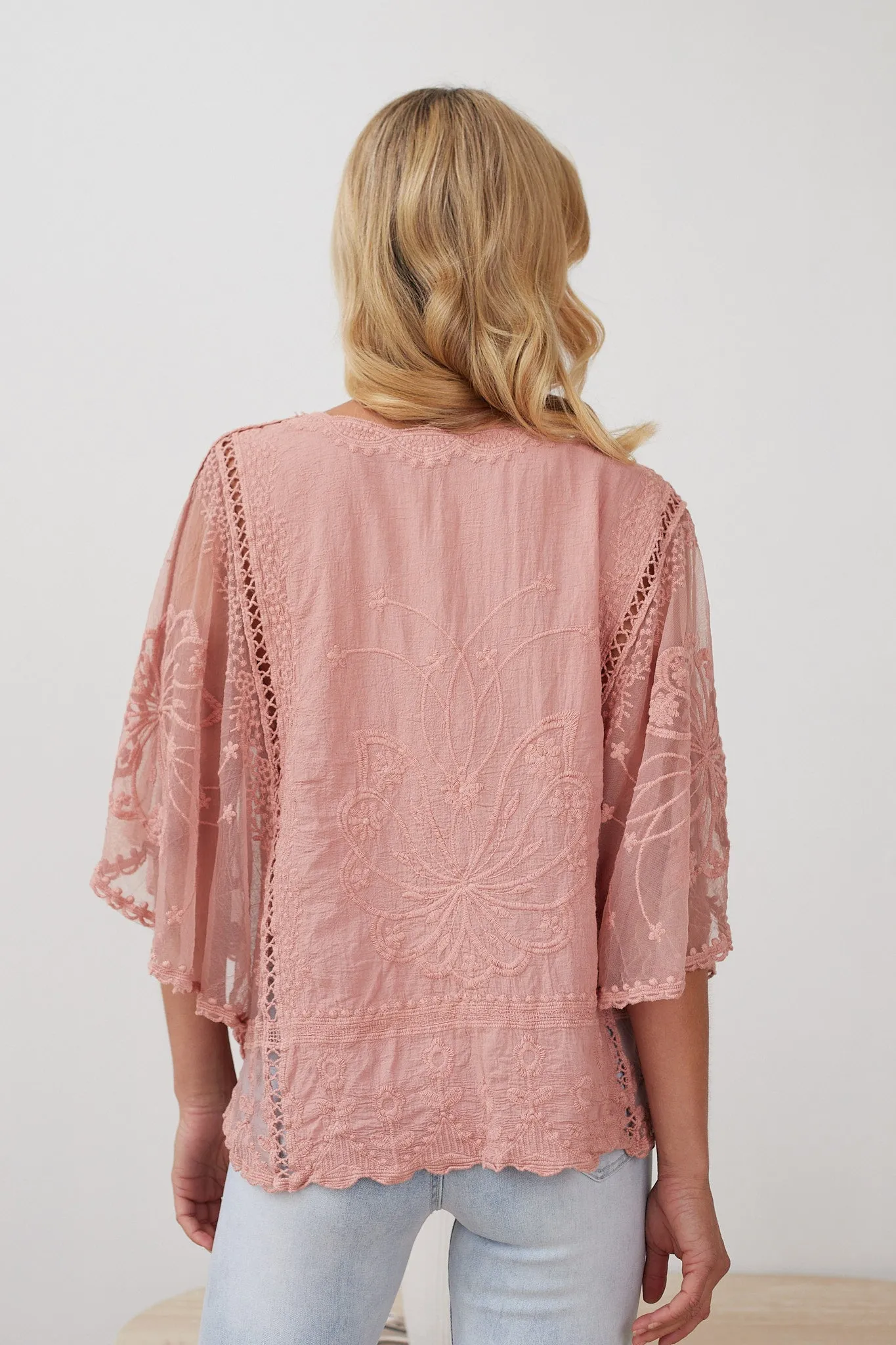 Gabrielle Top - Pink sold by Esther & Co product image thumbnail 3
