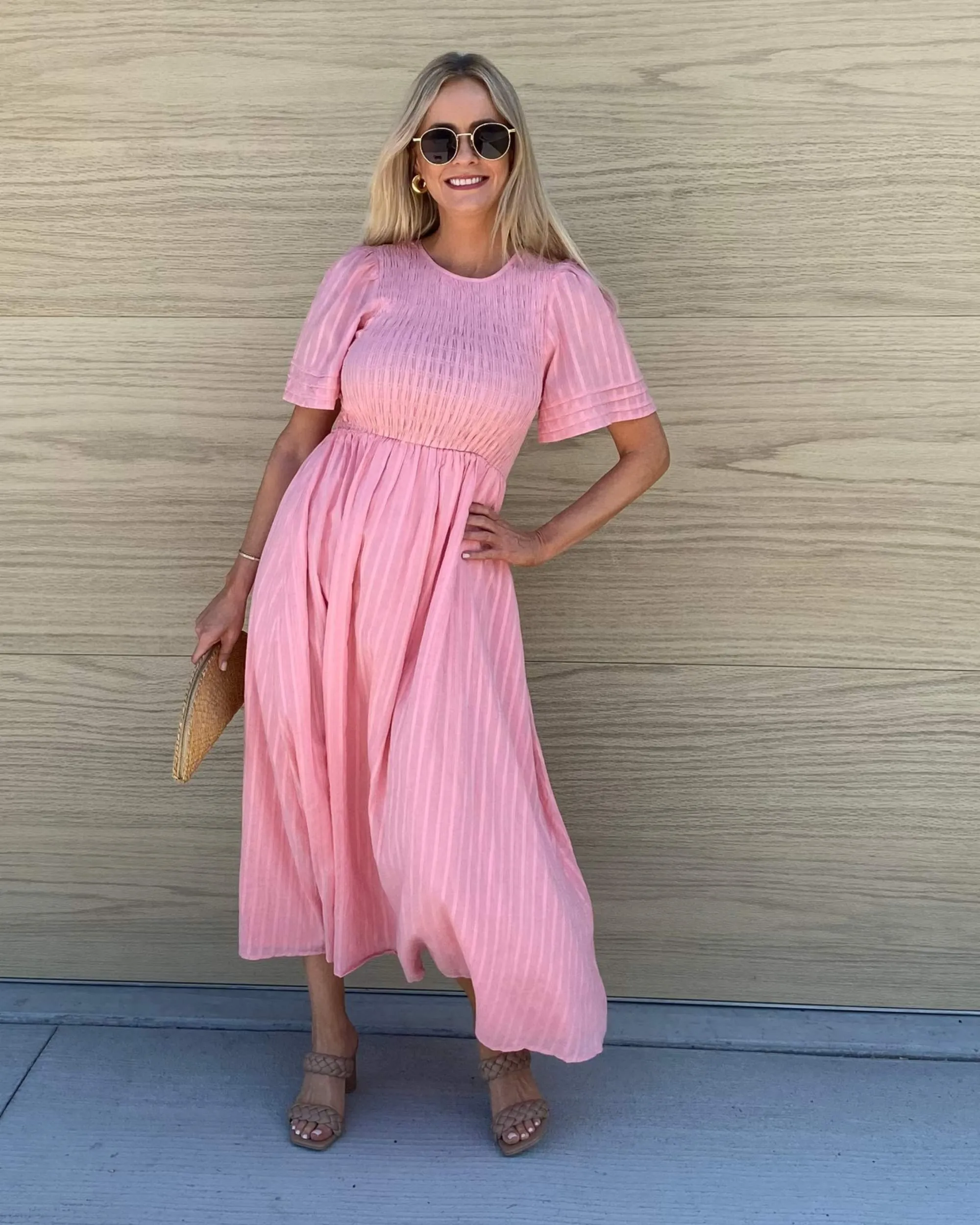 Iolana Dress - Pink sold by Esther & Co product image thumbnail 3