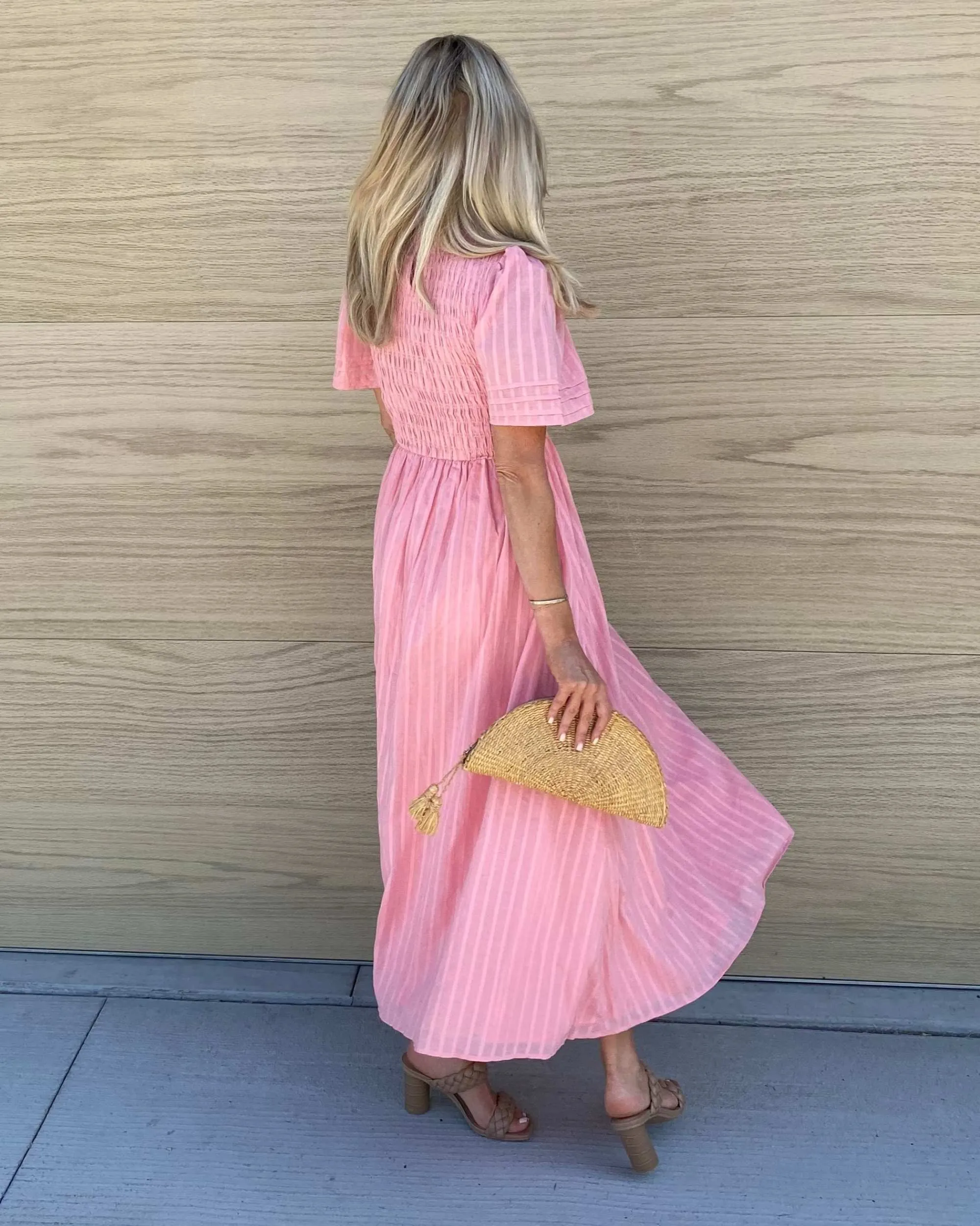 Iolana Dress - Pink sold by Esther & Co product image thumbnail 4