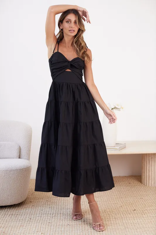 Elan Dress - Black sold by Esther & Co