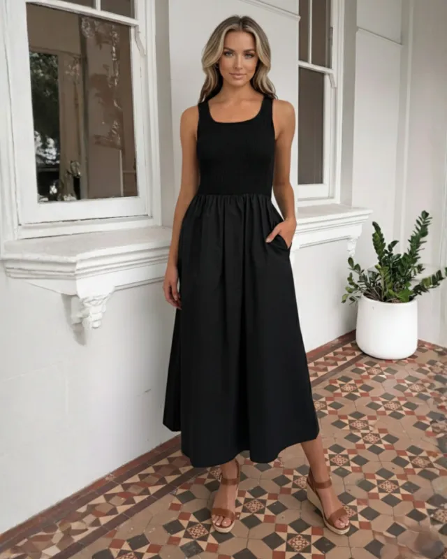 Kyline Dress - Black sold by Esther & Co