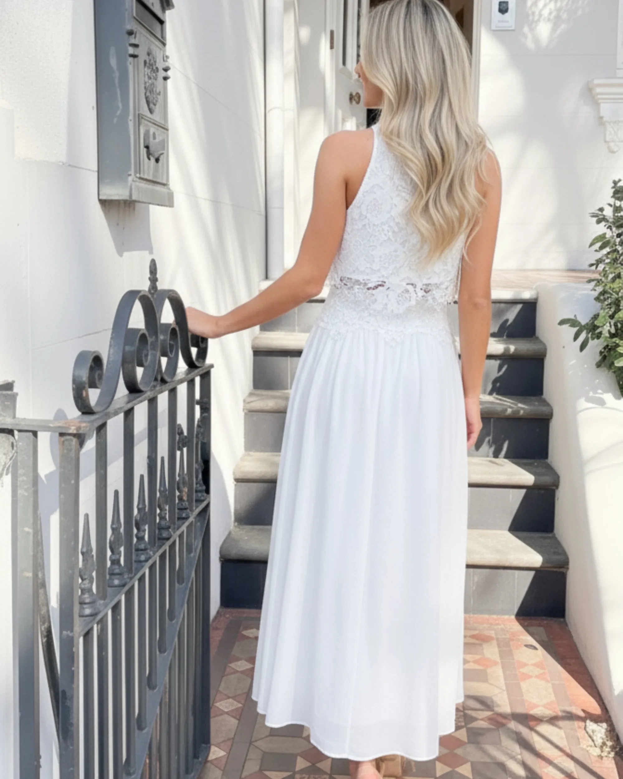 Vivorie Skirt - White sold by Esther & Co product image thumbnail 2