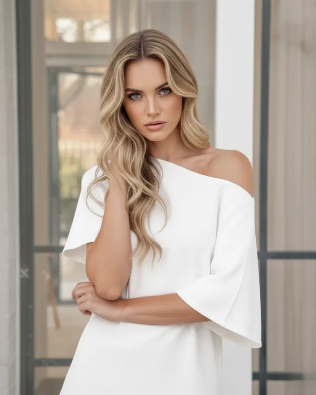 Vexana Top - White sold by Esther & Co