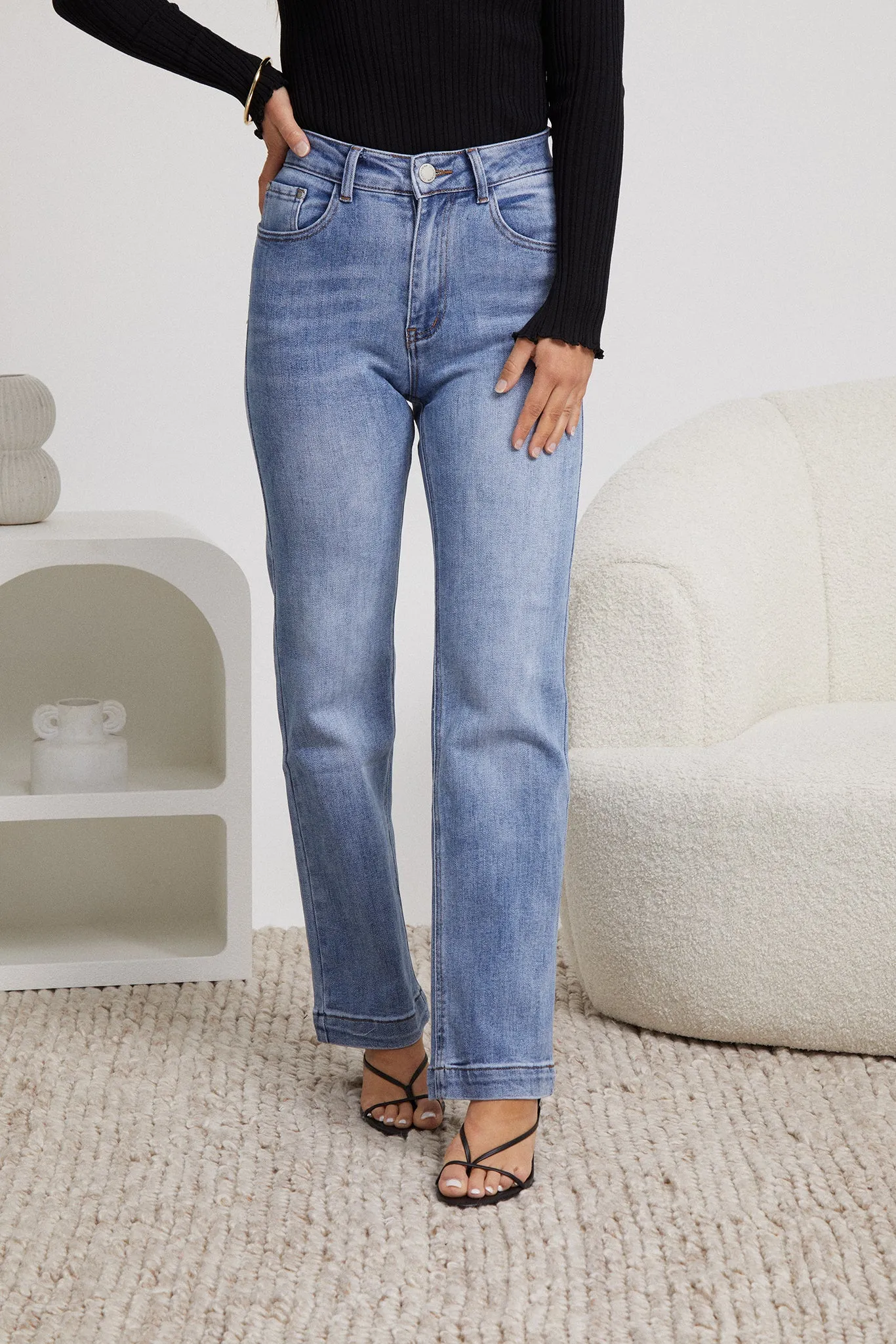 Sarielle Jeans - Light Blue sold by Esther & Co